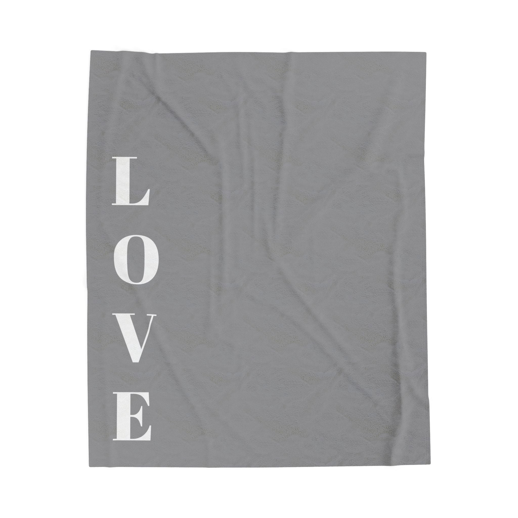 Love Velveteen Plush Blanket — Redhead Goddess on Crescent Moon Throw