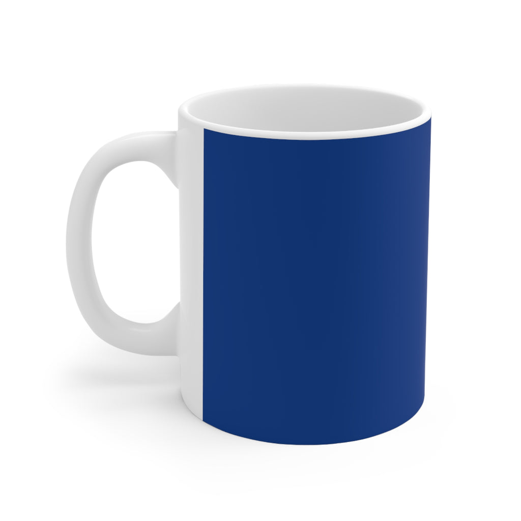 Navy Blue Ceramic Coffee Mug — 11oz & 15oz