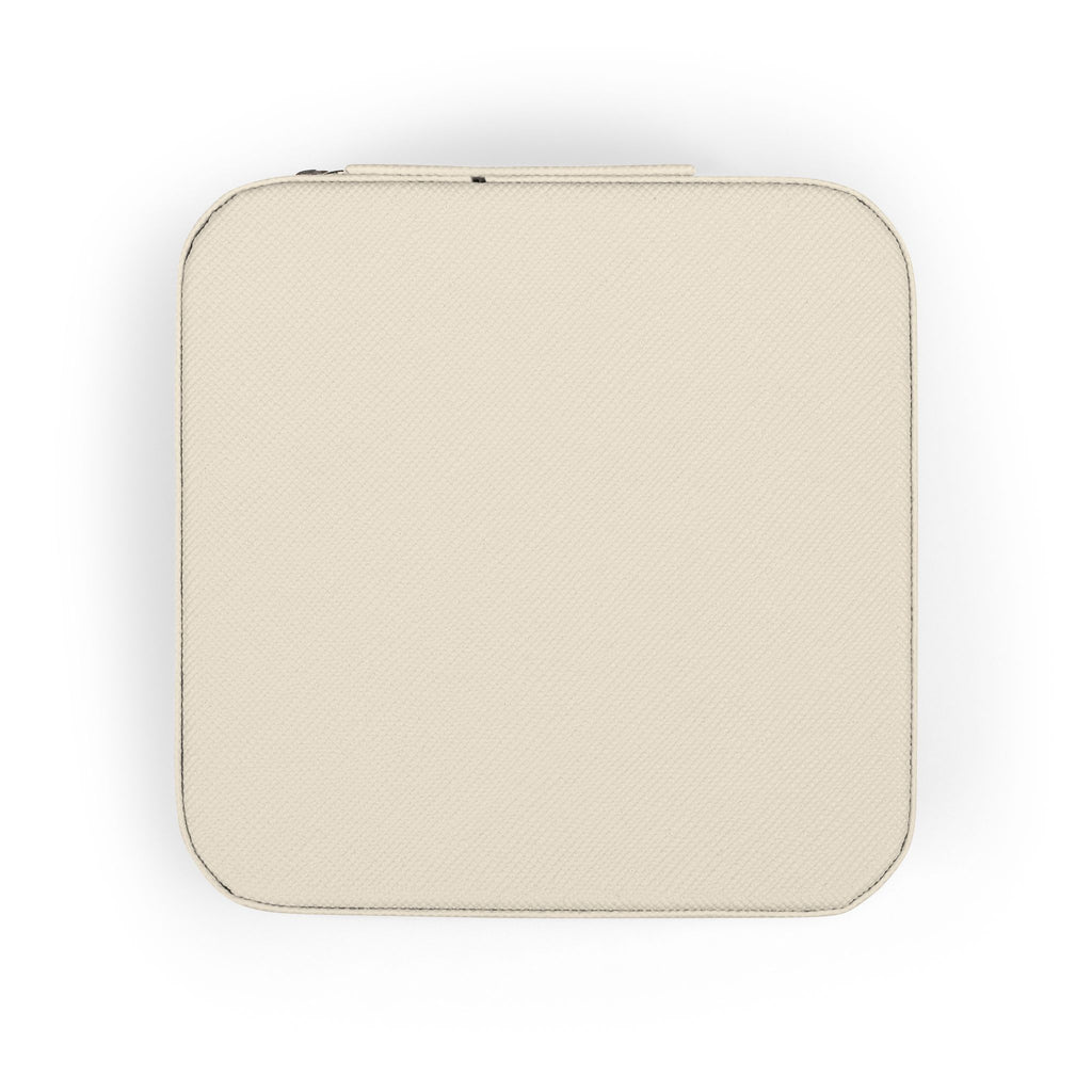 Compact Jewelry Case — Silhouette Design Portable Organizer for Rings, Earrings & Necklaces