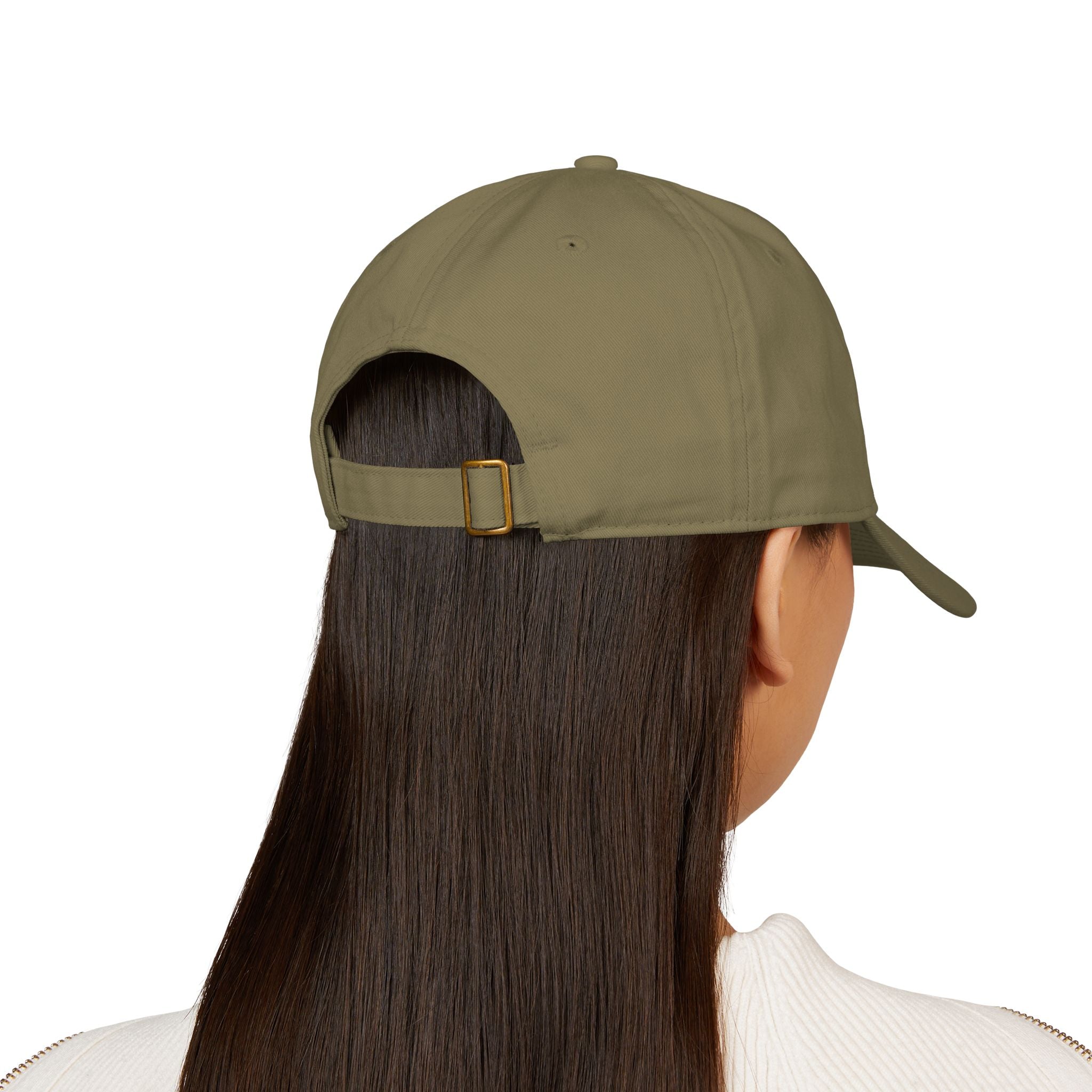 Baseball Cap — 'Rich Auntie' Embroidered Organic Cotton